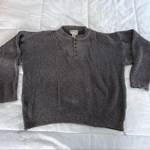 EDDIE BAUER OVERSIZED KNIT SWEATER